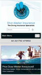 Mobile Screenshot of divemasterinsurance.com